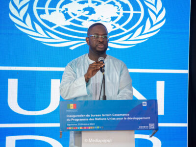 Inauguration sous bureau Casamance du Programme des Nations Unies pour le développement (PNUD)